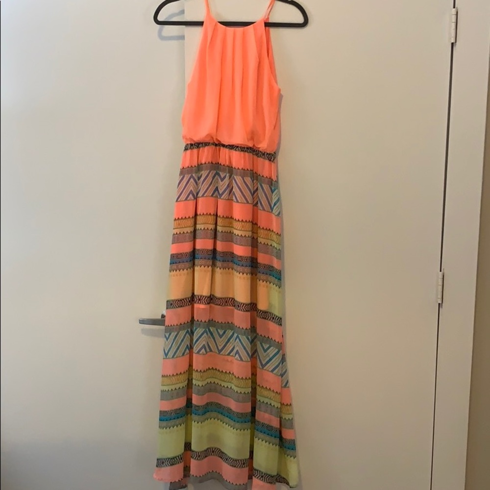 Multicolored Maxi Dress